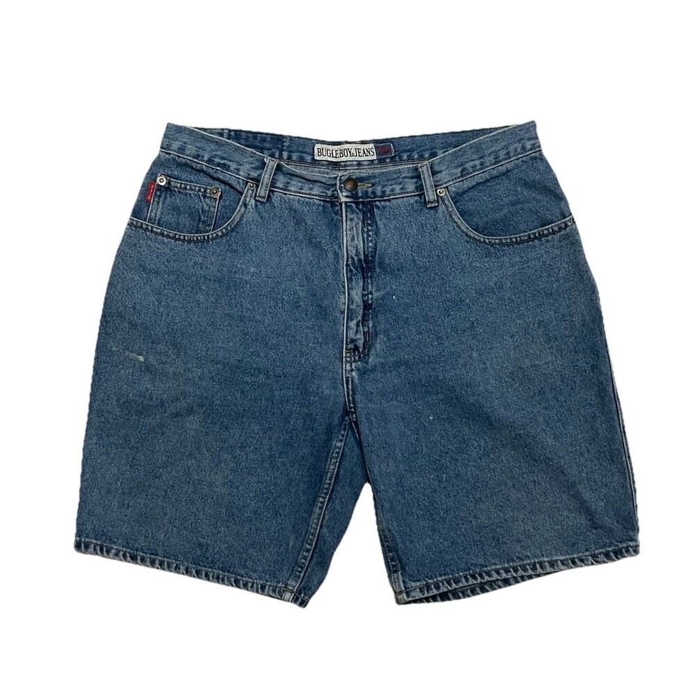 VINTAGE 90’s Bugle Boy Jeans 750 Men's 36x20 Baggy Denim Jorts Dad Skater Grunge
